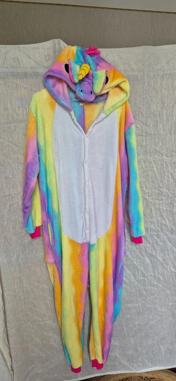 Combinaison Pilou Licorne adulte taille M